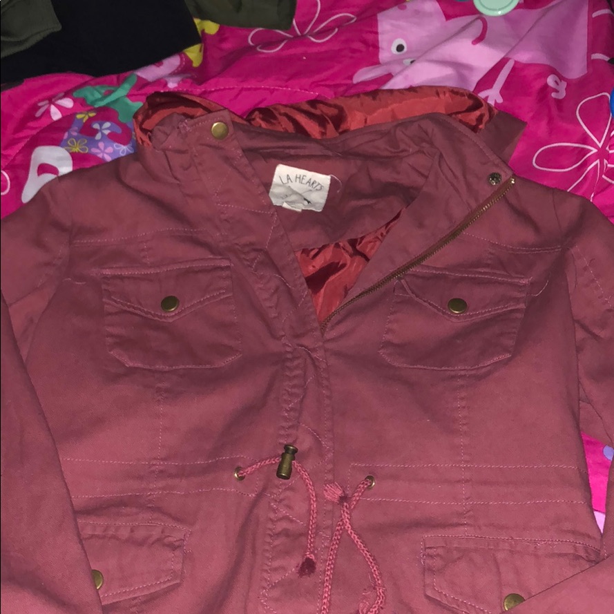 Red Combat Jacket